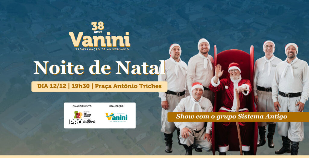 Participe da Noite de Natal nesta sexta-feira