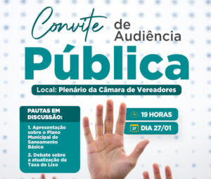 Assembleia comunitária debaterá saneamento básico e taxa de lixo