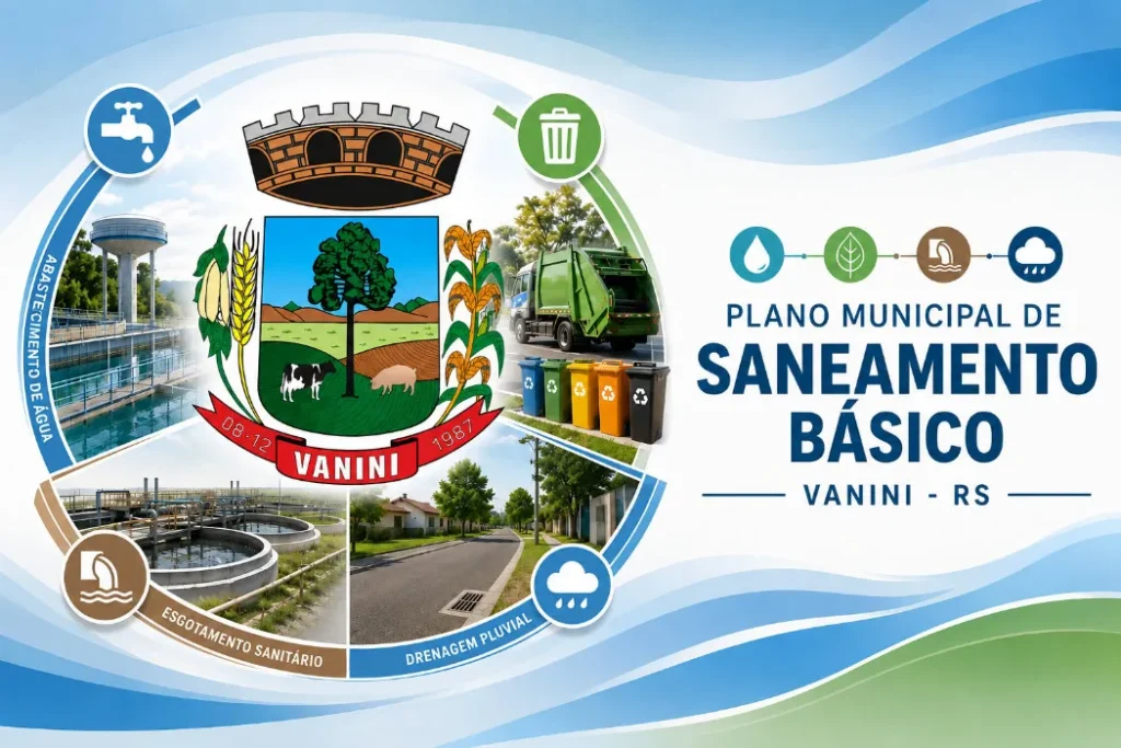 Audiência pública sobre o diagnóstico do Plano Municipal de Saneamento Básico acontece nesta terça-feira
