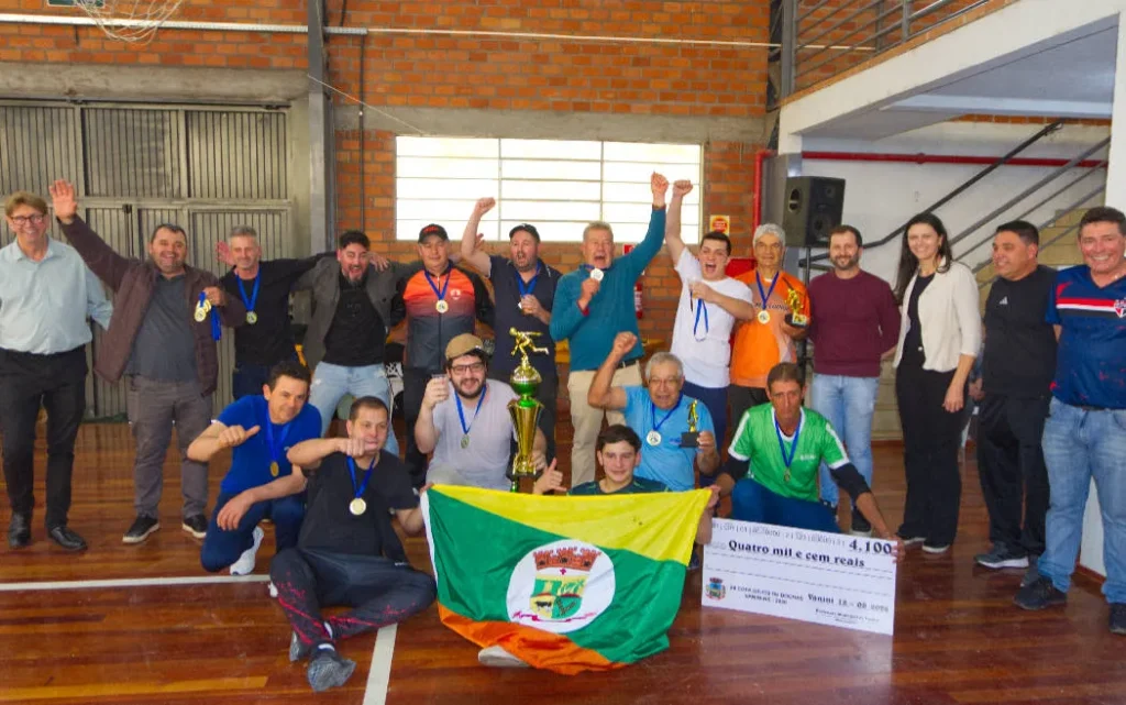 Boêmios Bar sagrou-se campeão da Copa ERS 129 de Bochas