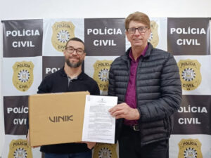 Prefeitura doa computador em prol da segurança pública