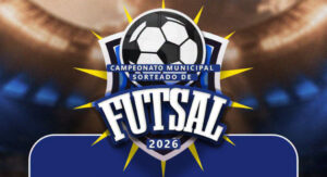Inscrições abertas para o Municipal de Futsal Sorteado
